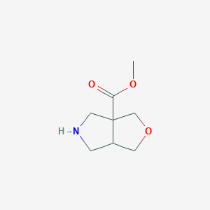 Methyl hexahydro-1H-furo[3,4-c]pyrrole-3a-carboxylate