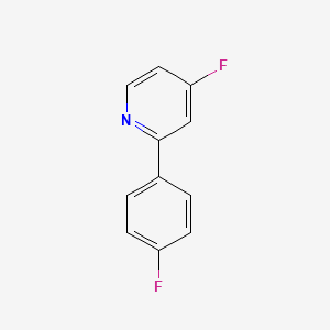 4-Fluoro-2-(4-fluorophenyl)pyridine