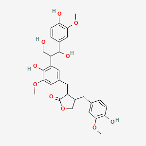 molecular formula C30H34O10 B12301787 Isolappaol C 