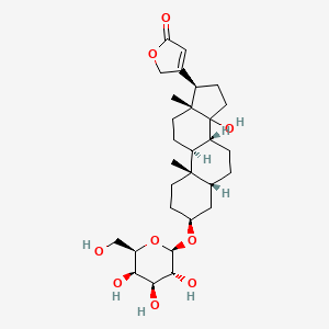molecular formula C29H44O9 B1230187 Digitoxigenin-galactose CAS No. 33275-60-4