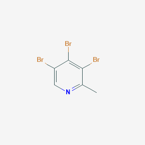 molecular formula C6H4Br3N B12301883 2-Methyl-3,4,5-tribromopyridine 