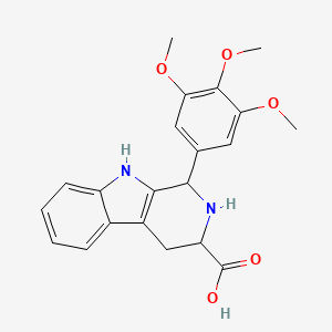 1-(3,4,5-trimethoxyphenyl)-2,3,4,9-tetrahydro-1H-beta-carboline-3-carboxylic acid