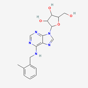 N-[(2-Methylphenyl)methyl]-adenosine