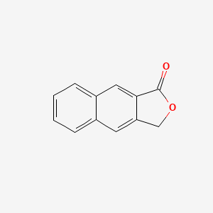 molecular formula C12H8O2 B1230204 萘并[2,3-c]呋喃-1(3H)-酮 CAS No. 4711-50-6