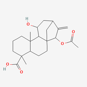 Ent-15alpha-Acetoxy-11alpha-hydroxykaur-16-en-19-oicacid