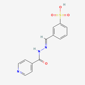 molecular formula C13H11N3O4S B12302113 Sulfoniazide CAS No. 3691-81-4