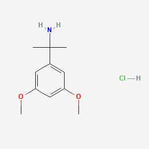 2-(3,5-Dimethoxyphenyl)propan-2-amine hydrochloride