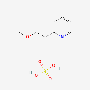 molecular formula C8H13NO5S B12302171 Methyridine sulfate CAS No. 71720-36-0