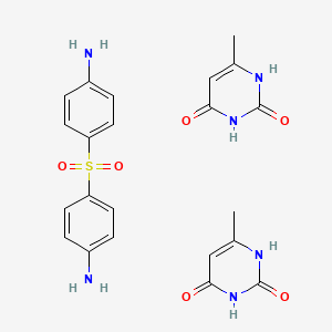 Dapsone, methyluracil drug combination