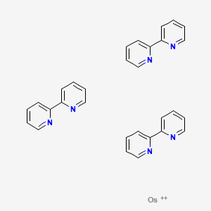 molecular formula C30H24N6Os+2 B1230225 三(2,2'-联吡啶)二鎓(II) CAS No. 23648-06-8