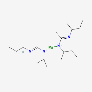 molecular formula C20H42MgN4 B12302255 magnesium;butan-2-yl-(N-butan-2-yl-C-methylcarbonimidoyl)azanide 