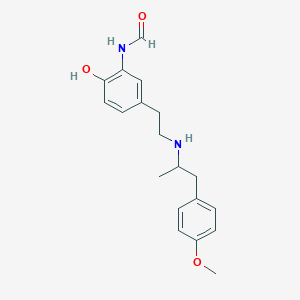 molecular formula C19H24N2O3 B12302273 rac-Deshydroxy Formoterol 