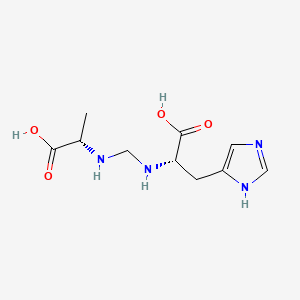 L-Histidine,N-(2-amino-2-carboxy-1-methylethyl)-, [S-(R*,S*)]-(9CI)