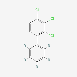 molecular formula C12H7Cl3 B12302322 2,3,4-Trichlorobiphenyl-2',3',4',5',6'-d5 