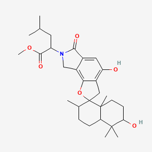 molecular formula C30H43NO6 B12302331 Stachartin D 