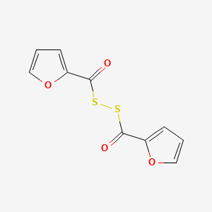 molecular formula C10H6O4S2 B12302429 Difuroyl Disulfide 