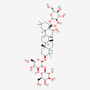 molecular formula C48H78O19 B12302447 Eclalbasaponin III CAS No. 158511-60-5