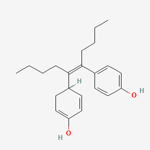 molecular formula C22H30O2 B1230249 Dihydrodibutylstilbestrol CAS No. 23576-77-4