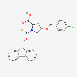 (4R)-1-Fmoc-4-(4-chlorobenzyloxy)-L-proline