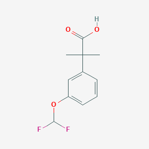 2-(3-(Difluoromethoxy)phenyl)-2-methylpropanoic acid