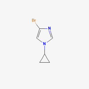 4-Bromo-1-cyclopropyl-1H-imidazole