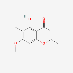 molecular formula C12H12O4 B1230256 Eugenitin CAS No. 480-12-6
