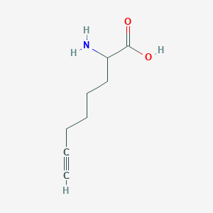 molecular formula C8H13NO2 B12302567 (S)-2-Amino-7-octynoic acid 