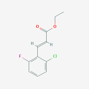 Ethyl (E)-3-(2-chloro-6-fluorophenyl)acrylate