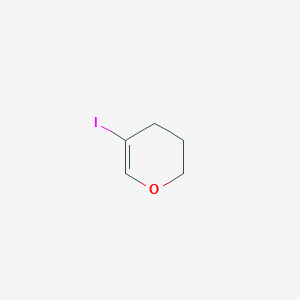 molecular formula C5H7IO B12302642 5-iodo-3,4-dihydro-2H-pyran 