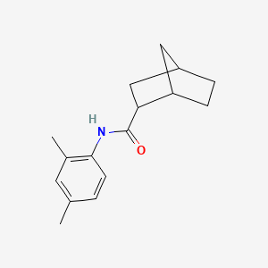 molecular formula C16H21NO B1230270 N-(2,4-二甲基苯基)-3-双环[2.2.1]庚烷甲酰胺 