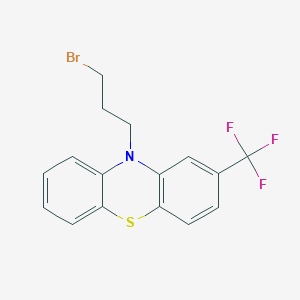 10-(3-Bromopropyl)-2-(trifluoromethyl)-10H-phenothiazine