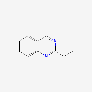 molecular formula C10H10N2 B1230282 2-Ethylquinazoline CAS No. 6141-05-5