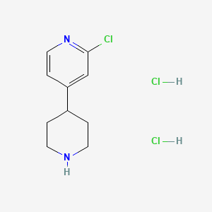 2-Chloro-4-(piperidin-4-yl)pyridine diHCl