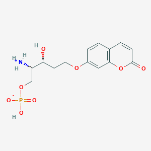 molecular formula C14H18NO8P B12302829 S1P Lyase Fluorogenic Substrate 