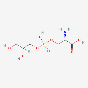 molecular formula C6H14NO8P B1230283 Glycerophosphoserine CAS No. 26289-09-8