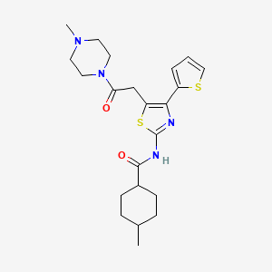 molecular formula C22H30N4O2S2 B12302862 GPR81 agonist 1 