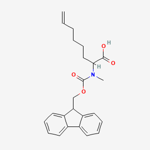 (S)-2-(N-Fmoc-N-methylamino)-7-octenoic acid