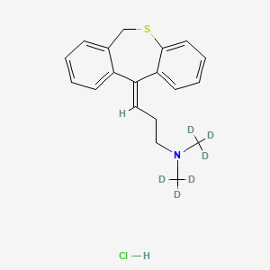 molecular formula C19H22ClNS B12302940 Dothiepin-d6 HCl (N,N-dimethyl-d6) (cis/trans mixture) 