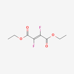 molecular formula C8H10F2O4 B12302965 Diethyl 2,3-difluorofumarate 