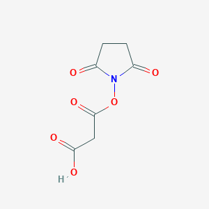 molecular formula C7H7NO6 B12302968 3-((2,5-Dioxopyrrolidin-1-yl)oxy)-3-oxopropanoic acid 