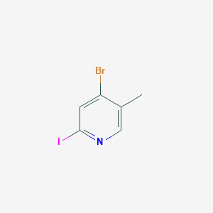 4-Bromo-2-iodo-5-methylpyridine