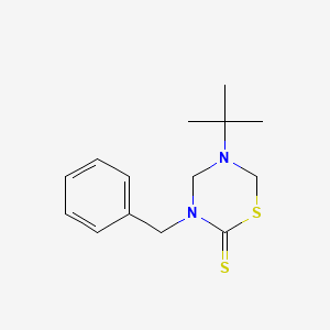 3-Benzyl-5-tert-butyl-1,3,5-thiadiazinane-2-thione
