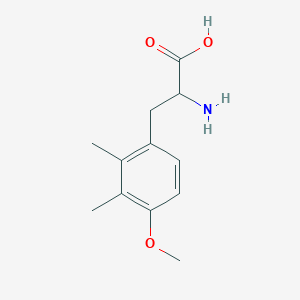 molecular formula C12H17NO3 B1230301 O,2,3-trimethyltyrosine 