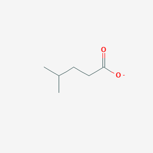 molecular formula C6H11O2- B1230305 Isobutylacetate 