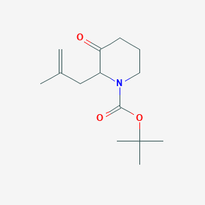 tert-Butyl 2-(2-methylallyl)-3-oxopiperidine-1-carboxylate