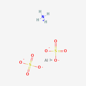 molecular formula AlH4NO8S2 B1230314 Aluminiumsulfat-Ammonium CAS No. 7784-25-0