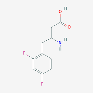 3-Amino-4-(2,4-difluorophenyl)butanoic acid