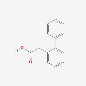 molecular formula C15H14O2 B12303178 2-([1,1'-Biphenyl]-2-yl)propanoic acid 