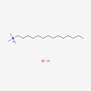 molecular formula C17H39NO B1230320 Trimethyltetradecylammonium hydroxide CAS No. 84927-25-3