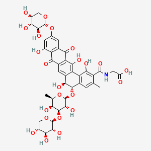 molecular formula C42H45NO23 B1230321 Pradimicin T1 CAS No. 149598-64-1
